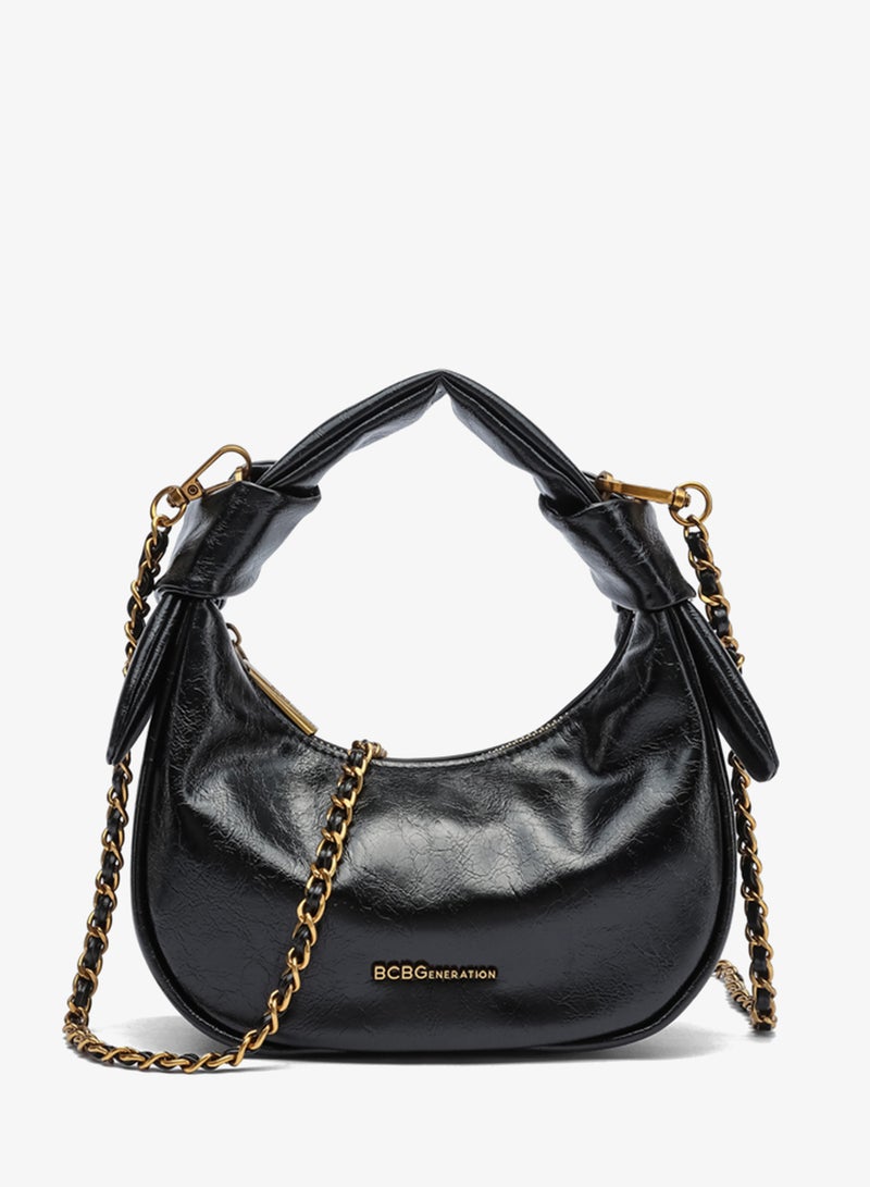 BCBG Textured Crescent Handheld Bag - Image 1